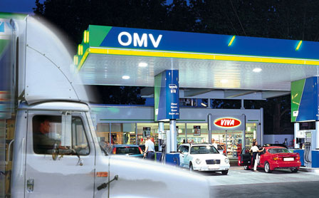 An OMV service station
