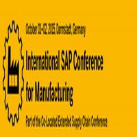 International SAP Conference for Manufacturing International SAP Conference for Manufacturing