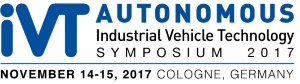 iVT Autonomous Industrial Vehicle Technology Symposium 2017 iVT Autonomous Industrial Vehicle Technology Symposium 2017
