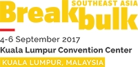 Break-bulk Southeast Asia 4-6 September 2017 - Kuala Lumpur Convention Centre