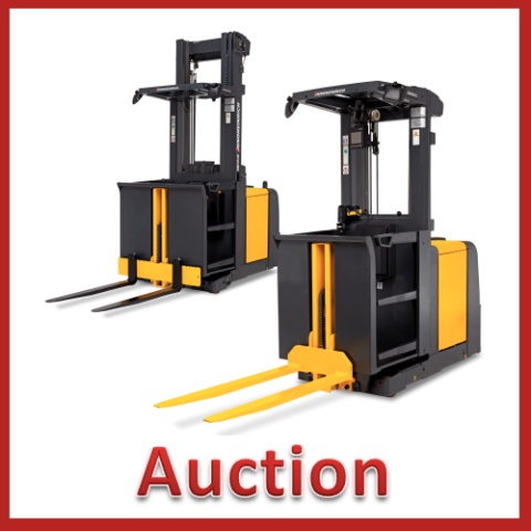 Used forklifts to go under the hammer in online auction