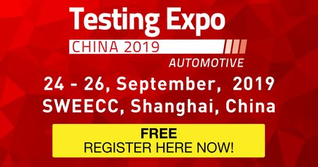 Testing Expo China - Automotive 2019 - Shanghai Testing Expo China - Automotive 2019 - Shanghai