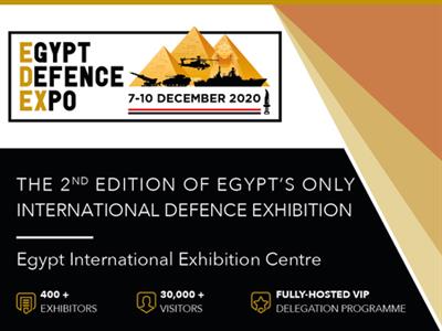 Egypt Defence Expo (EDEX), 7-10 December 2020, Cairo Egypt Egypt Defence Expo (EDEX), 7-10 December 2020, Cairo Egypt