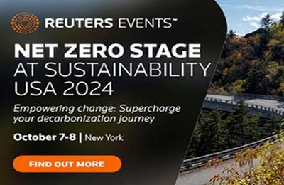 Net Zero stage at Reuters Events: Sustainability USA Net Zero stage at Reuters Events: Sustainability USA