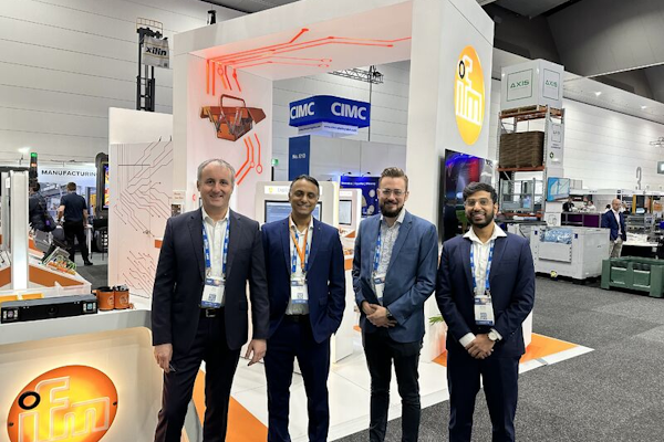 the IFM team look chirpy at the prospect of talking about their sensor and control solutions.