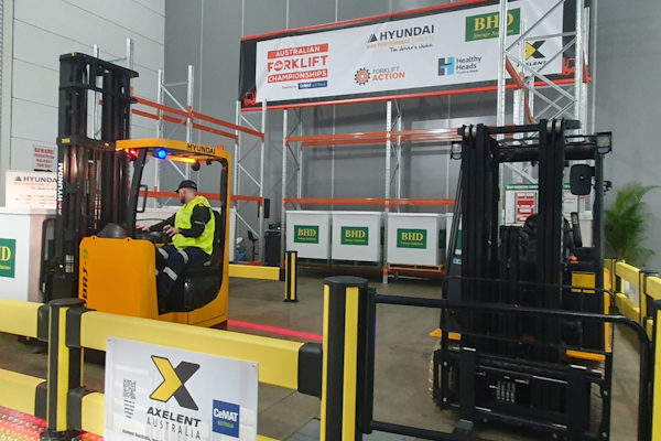The competition is tough at this year's Australian Forklift Championships, who will be named Australia’s Best Forklift Driver?