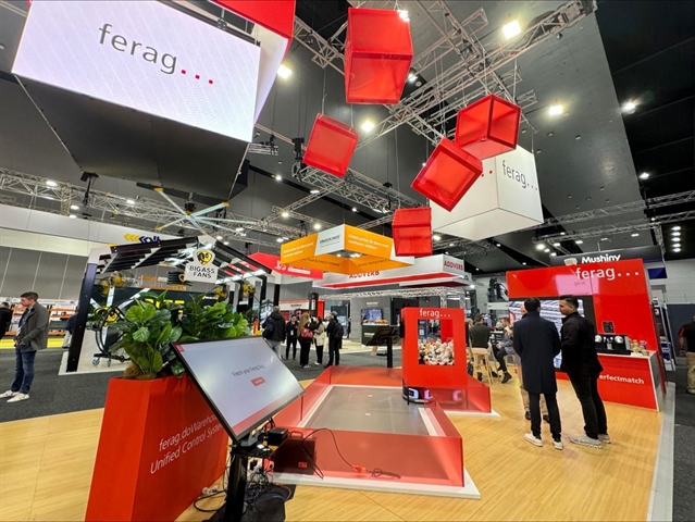 The Ferag booth attracted strong interest
