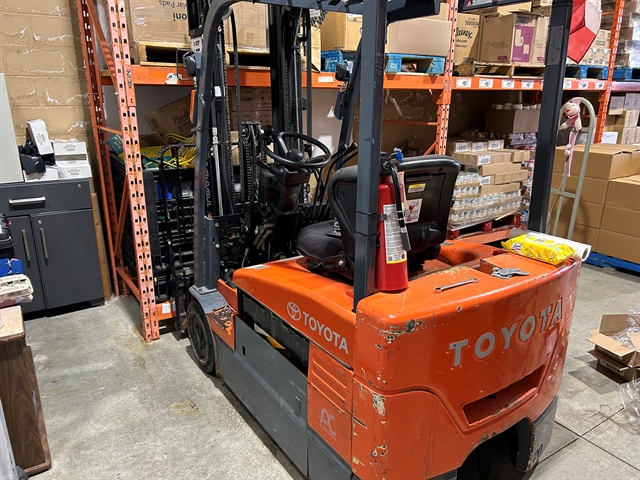 Broken forklift impacts charity work