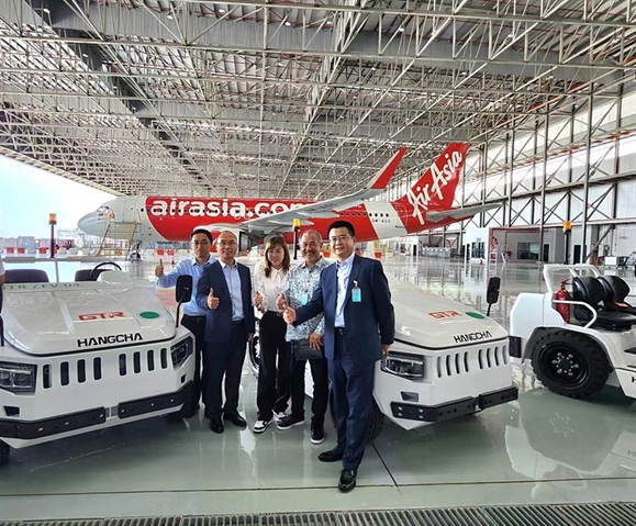 Malaysian airport accepts delivery of EV tow tractors