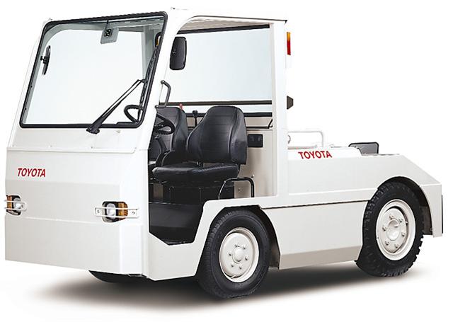 A Toyota tow truck