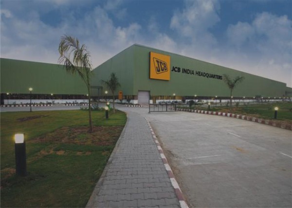 JCB has officially opened the world's largest backhoe loader plant in India.