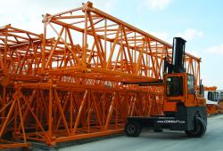 Combilift's four-way forklift meets the challenges at Liebherr's plant in southern Germany.