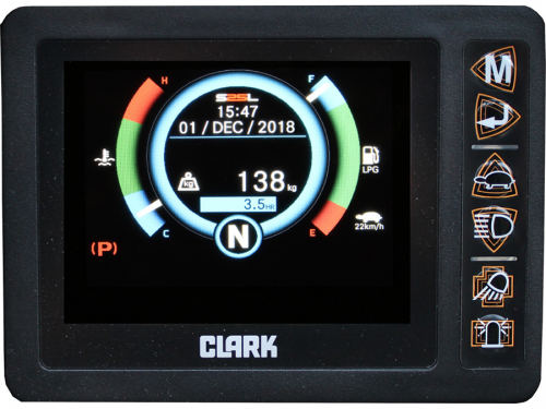 Clark Equipment has launched a new diesel forklift