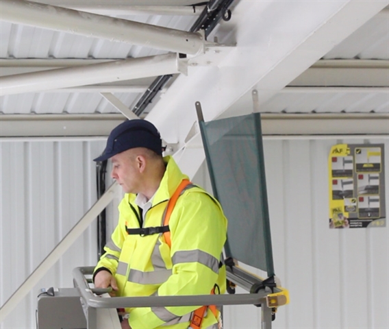 One safety device protects people, plant, and goods from FLT & truck damage