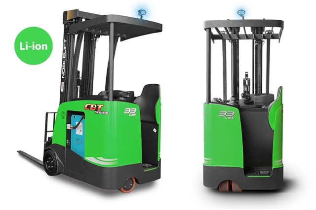 Noblelift's CBT33 Series Lithium Stand-Up Counterbalance Forklift