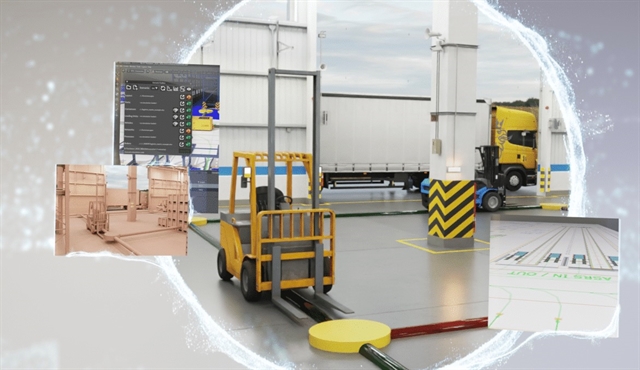 "Future warehouse" on show