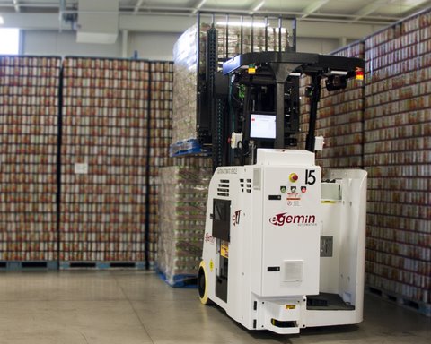 AGV in action courtesy of Egemin