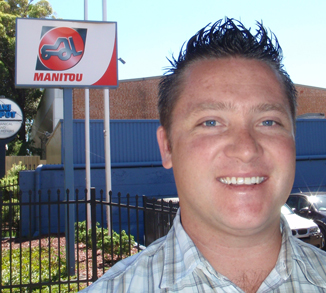 Noel Sked, Manitou Australia's new key account manager
