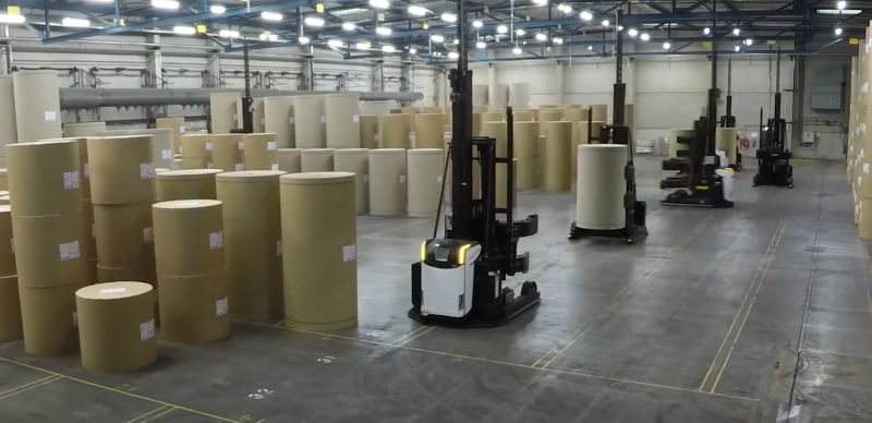 Rocla AGVs in action in Poland