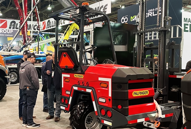 Palfinger previews its new forklift