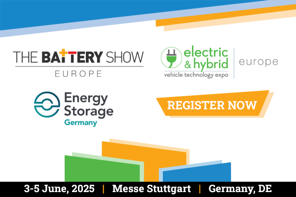 Register now for the battery show europe