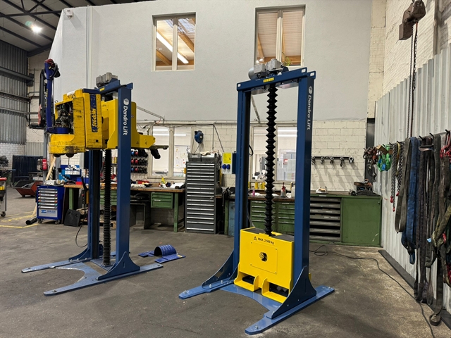 Dendro stacker service lift enters UK market
