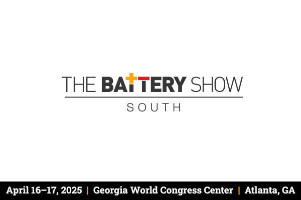 The Battery Show and Electric & Hybrid Vehicle Technology Expo is set to launch in the U.S. Southeast.