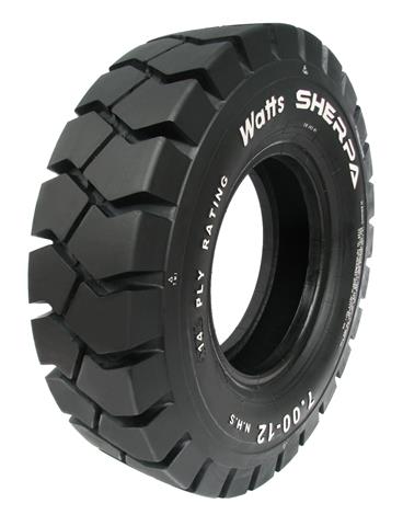 Watts' new Sherpa tyre