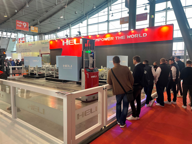 A HELI/Efork collaboration in the form of an AGV. HELI acquired Efork in April 2024.
