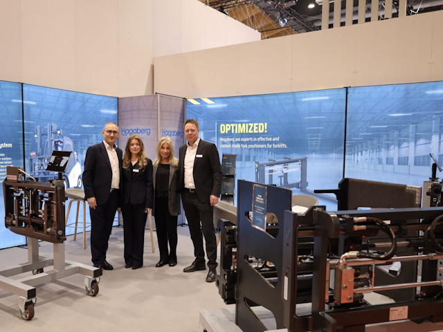 On DAY 2 at LogiMAT 2025, the team invite visitors to check out their fork positioners and OQT quick coupler systems.
