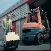 Forklift operators must look out for the pedestrians, and not the other way around.