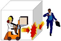 ALERT's warning device in action