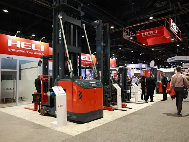 At ProMat 2025, HELI displays an extensive range of forklifts and materials handling products, including their latest automated solutions.