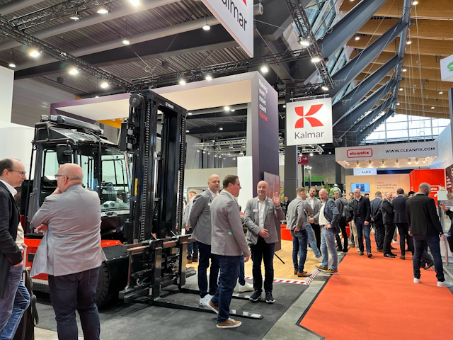 Well hello to you too, Kalmar. The team is ready to greet visitors and talk about their zero emissions handling.