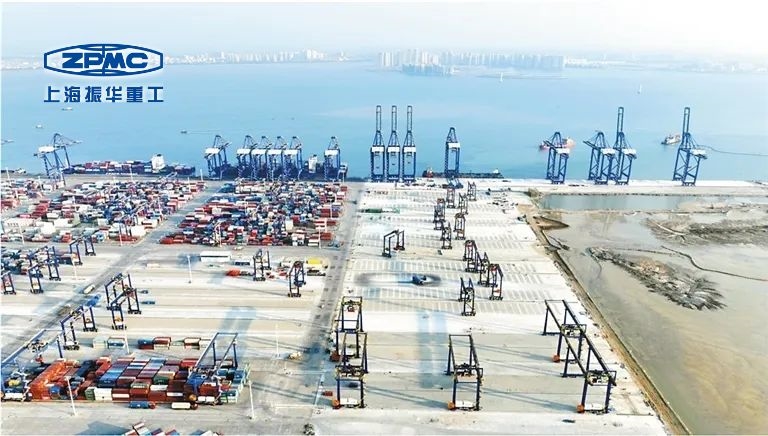 ZPMC's delivers 23 RTGs toHainan