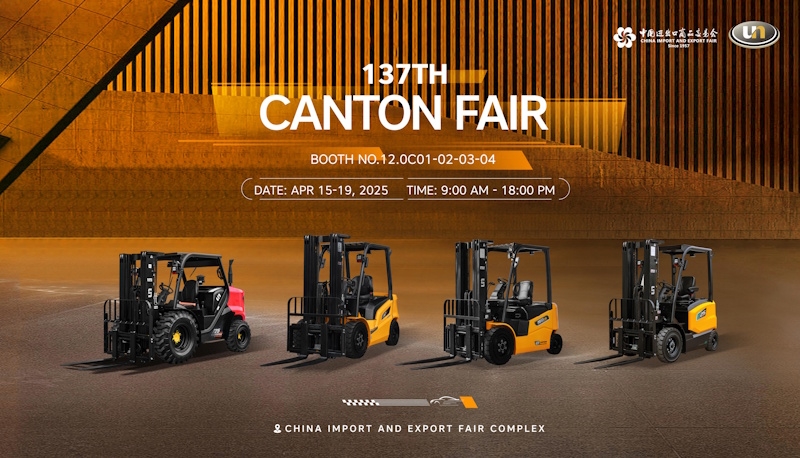 UN Forklift Shines at the 137th Canton Fair with Outstanding Results & Global Engagement