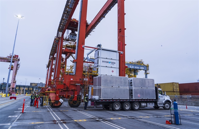 DP World completes hydrogen RTG initial testing