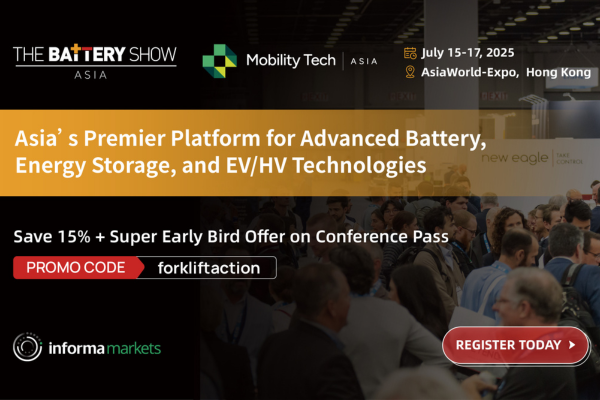 The Battery Show Asia takes place in July 2025