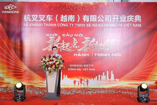 Jianquan Zhang , General Manager of Hangcha Vietnam