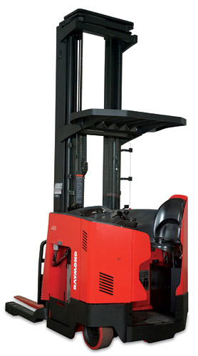 The 7600 Reach-Fork truck from Raymond Corporation