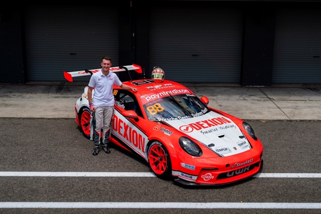 Dylan unveils the new Dexion-Porsche livery for 2025