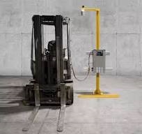 BHS's new universal modular forklift charger stand