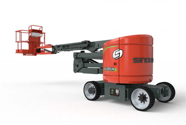 The Sinoboom AB13ERJN articulating boom lift