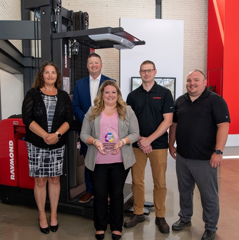 Raymond given Material Handling Innovation of Year award