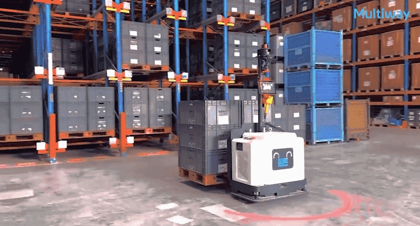 X20S Pallet-Handling Forklift: Accurate pallet position recognition, stable handling.