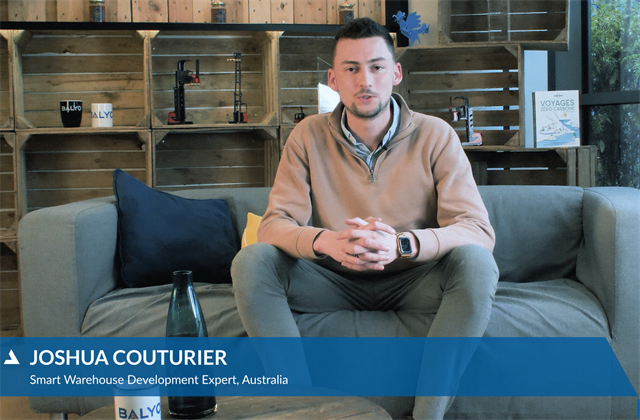 From mechatronics to sales cycles: AGV specialist Joshua Couturier is wired for new challenges