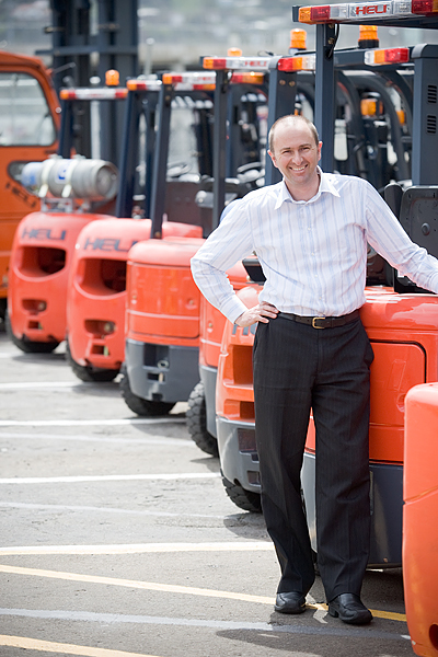 Heli Forklifts NZ director Steve Mackay says when there are fewer deals to win, everybody works extra hard to secure the business.