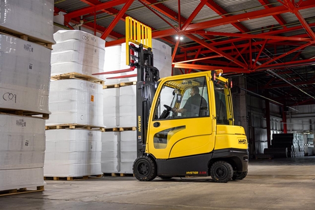 Hyster expands A Series counterbalance range