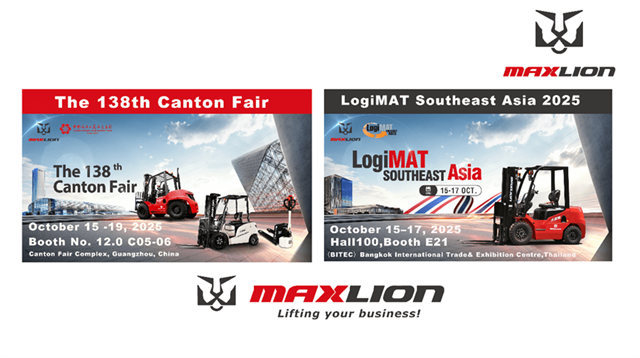 Maxlion to Showcase at the 138th Canton Fair & LogiMAT Southeast Asia 2025