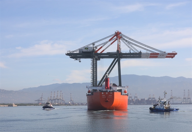 New STS cranes arrive in Jamaica